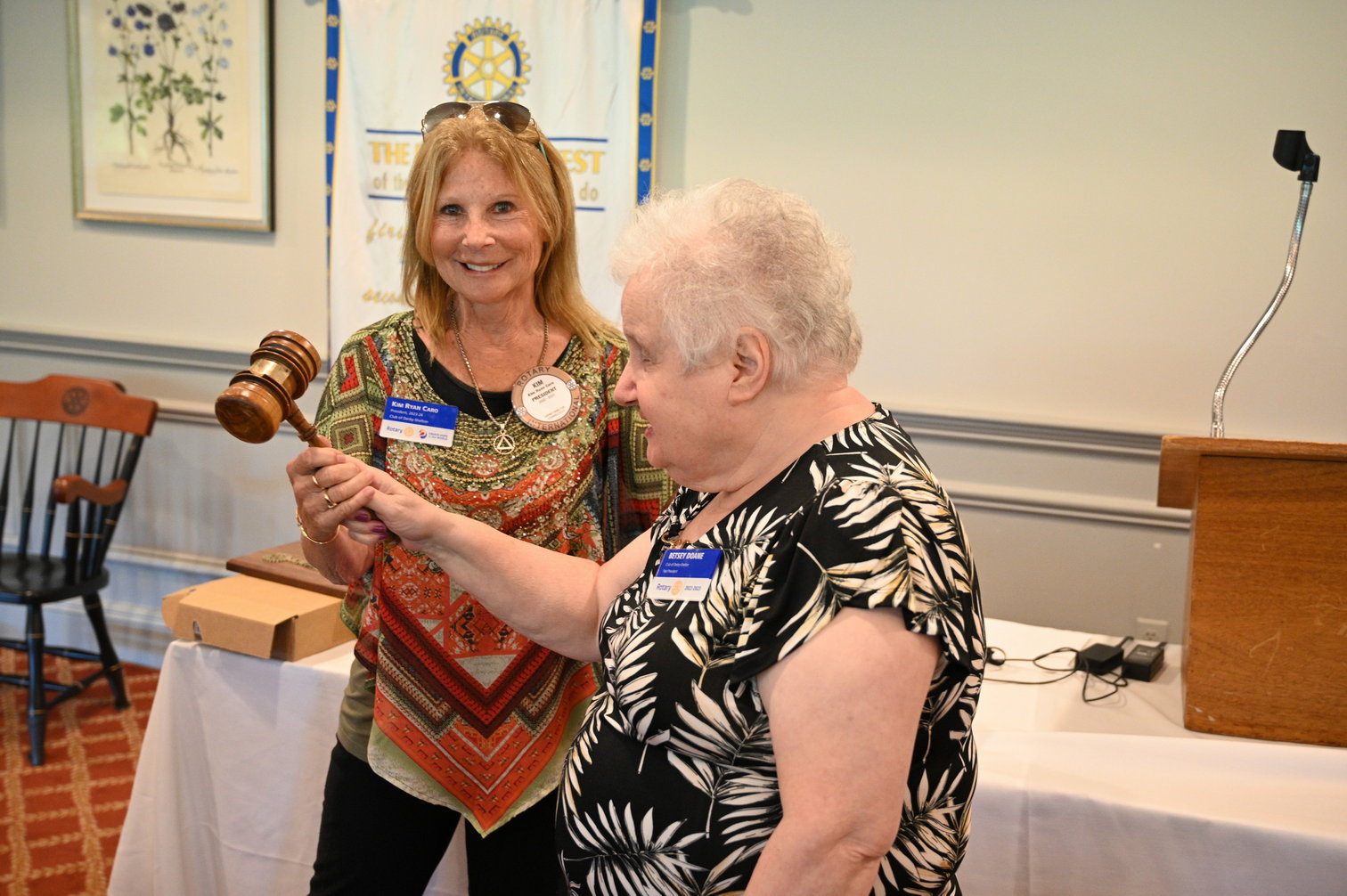 passing the gavel