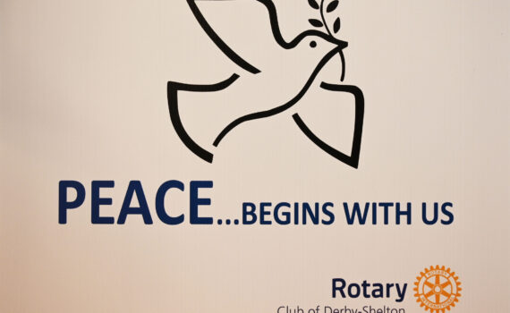 Rotary Peace sign for lawns