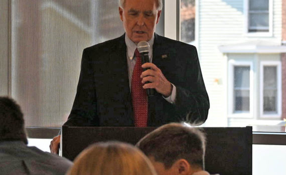 Master of Ceremonies Jack Walsh