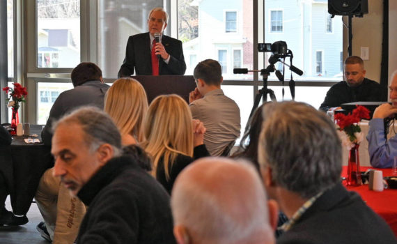 Master of Ceremonies Jack Walsh