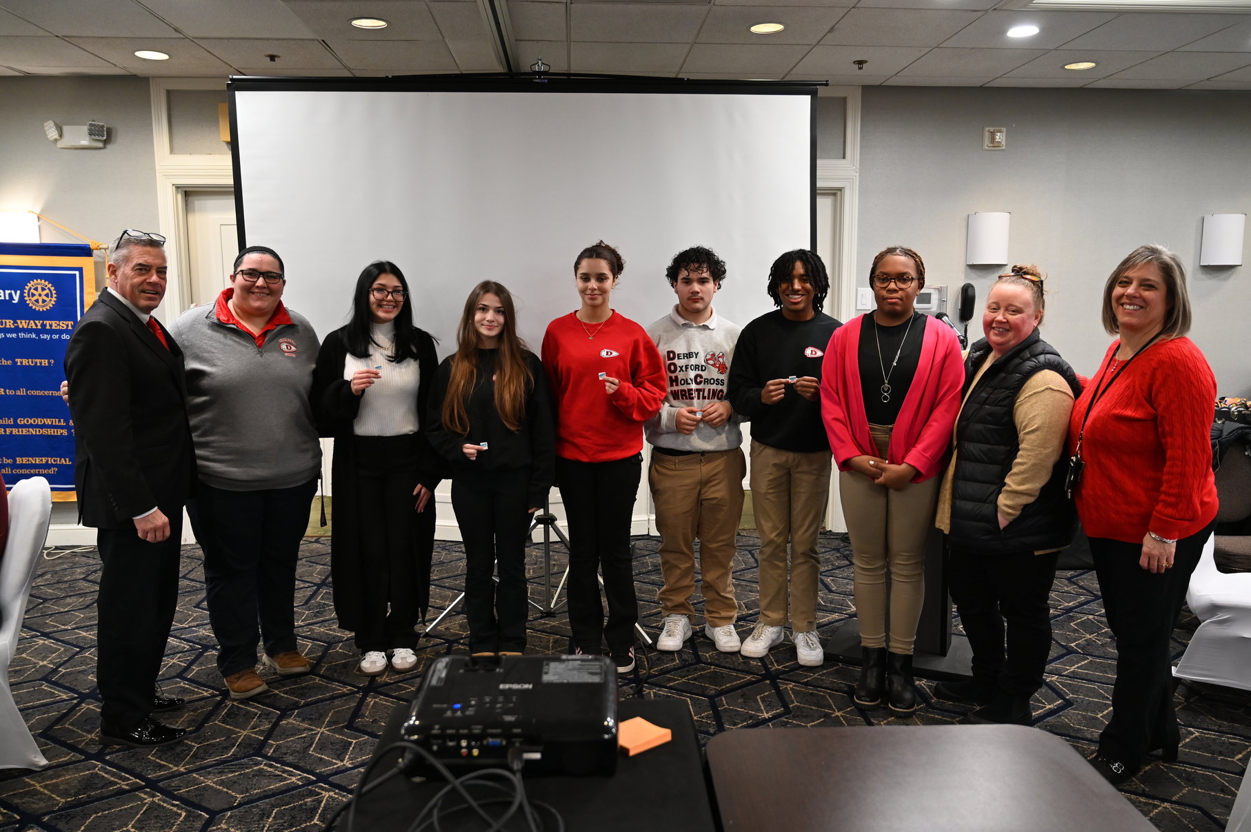 Happy New Year from the Derby-Shelton Rotary Club